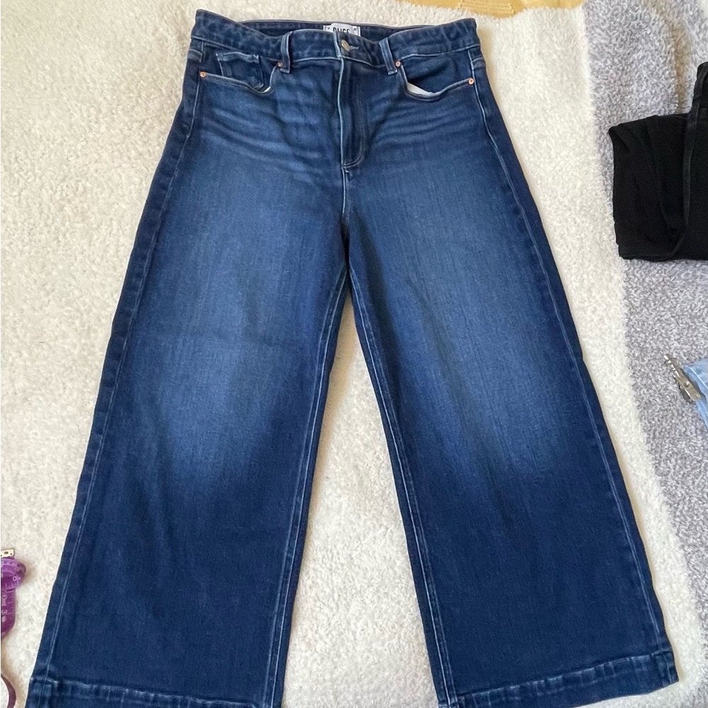 Paige Anessa Wide Leg Jean Size 33 - Picture 7 of 16